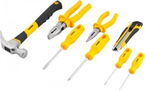 Jogo de ferramentas com 8 peças KF080 VONDER