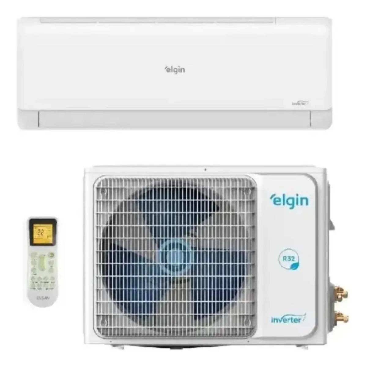 Ar Condicionado Split High Wall Eco Inverter II 24000 BTUs Frio WiFI ELGIN 220V Ar Condicionado Split High Wall Eco Inverter II 24000 BTUs Frio WiFI ELGIN 220V