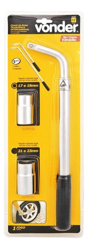 Chave de roda telescópica intercambiável VONDER Chave de roda telescópica intercambiável VONDER