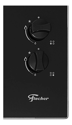 Cooktop a gas 4 bocas Fitline Trempe Iron Bivolt Fischer Cooktop a gas 4 bocas Fitline Trempe Iron Bivolt Fischer