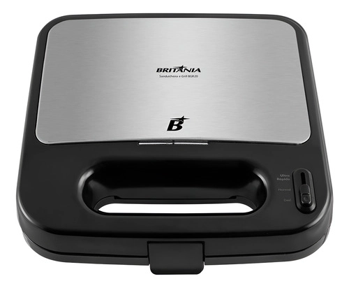 Sanduicheira Grill BGR20 Chapas Antiaderente Britânia Sanduicheira Grill BGR20 Chapas Antiaderente Britânia