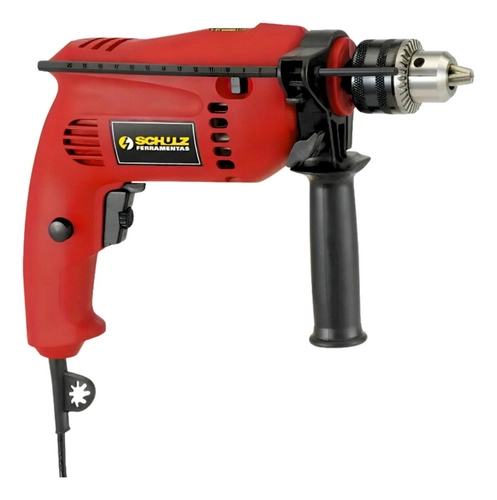 Furadeira De Impacto Fi500p 1/2 500w Vermelho SCHULZ