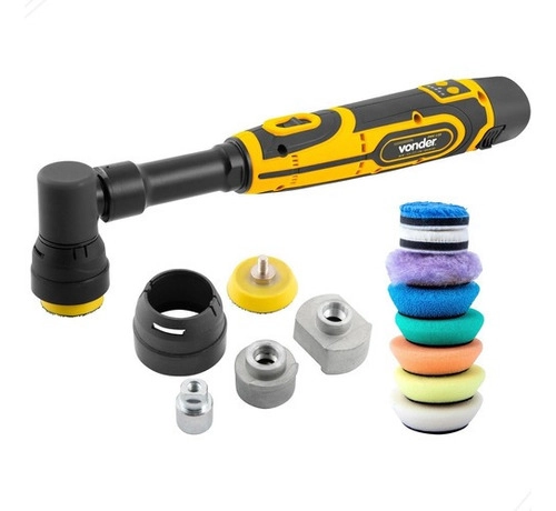 Politriz mini roto-orbital bateria de 12V PMV120 VONDER