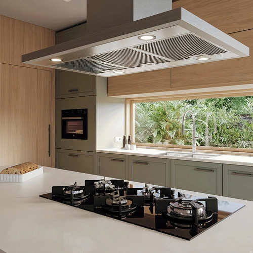 Coifa De Ilha Tradition Line 90cm Inox Fischer