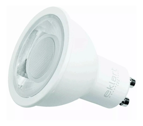 Lâmpada LED GU10 8W 220V Branco 2.7K (Luz Amarelada) Eklart 