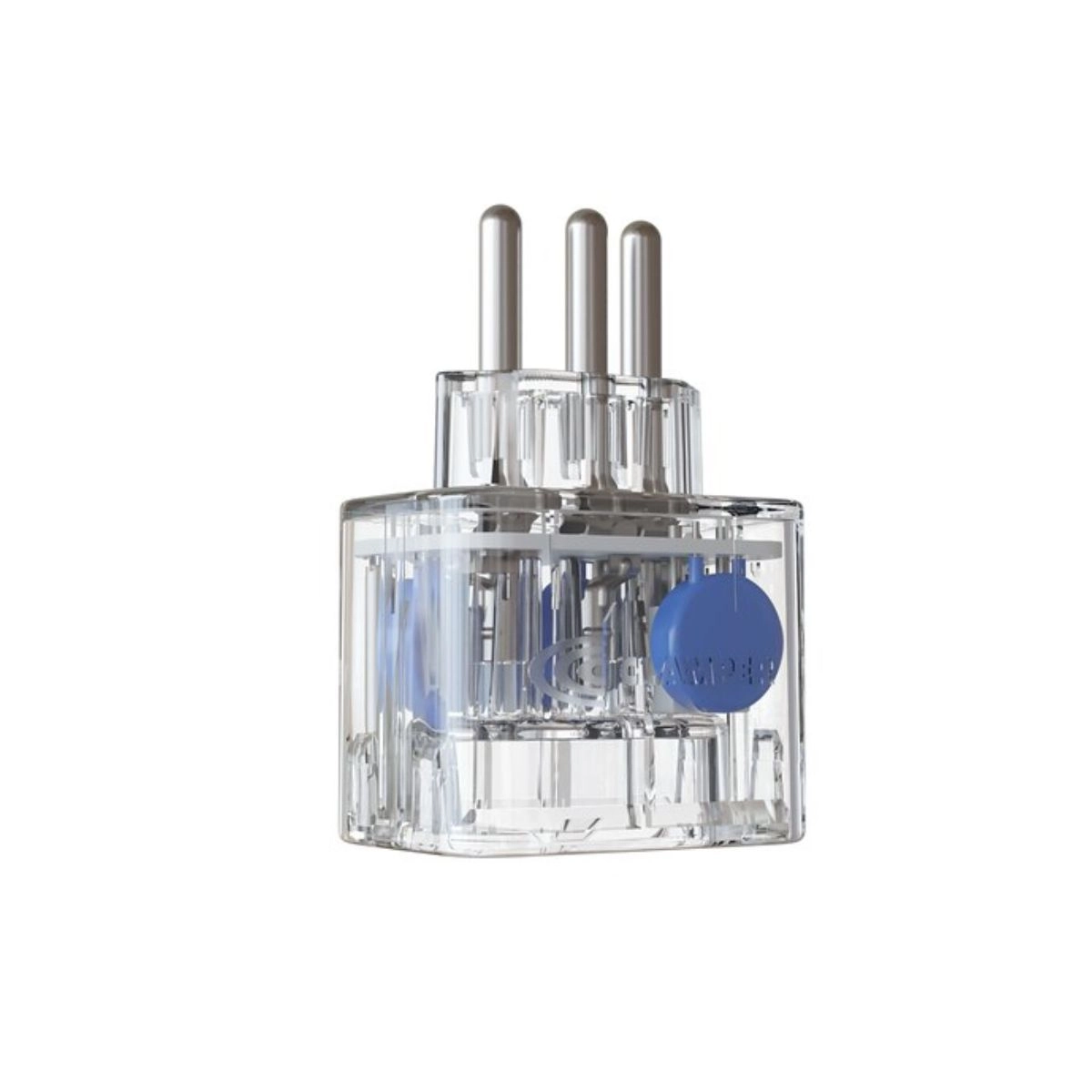 Protetor DPS Pocket LCF 3 Pinos Transparente 10A Clamper Protetor DPS Pocket LCF 3 Pinos Transparente 10A Clamper