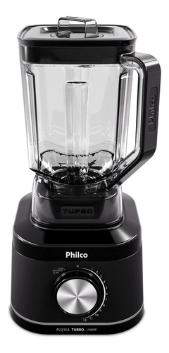 Liquidificador 12 velocidades 1500W 3,1L PLQ15A 110V Philco Liquidificador 12 velocidades 1500W 3,1L PLQ15A 110V Philco