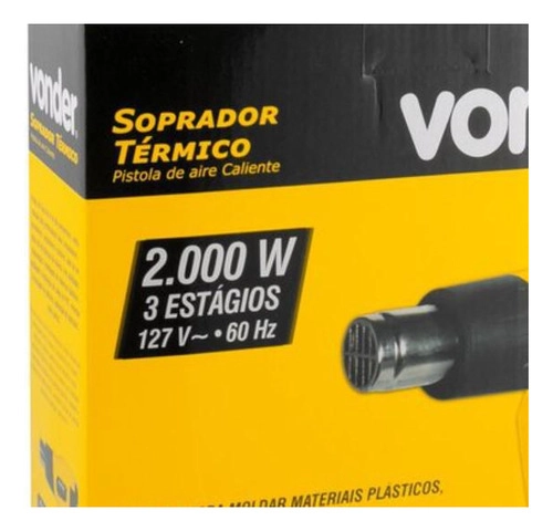 Soprador Térmico Vonder STV200 2000W Soprador Térmico Vonder STV200 2000W