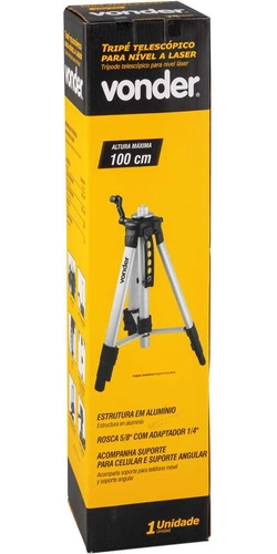 Tripe Telescópico p/ Nivel a Laser VONDER Tripe Telescópico p/ Nivel a Laser VONDER