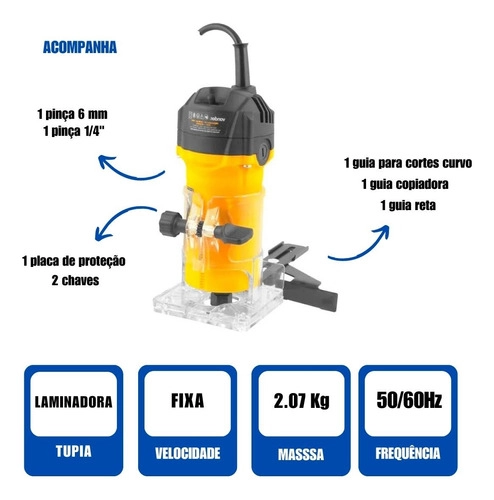 Tupia Para Laminados TLV506 Vonder