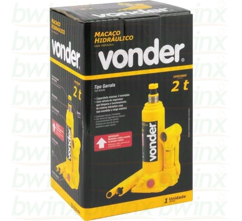 Macaco Hidráulico Garrafa Vonder