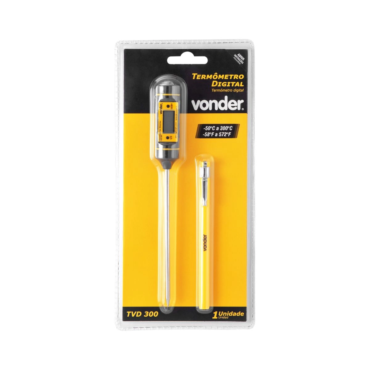 Termômetro digital tipo espeto TVD300 VONDER 