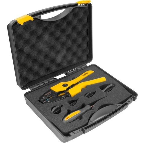 Alicate prensa terminais 5 em 1 Com Maleta AP510 - Vonder