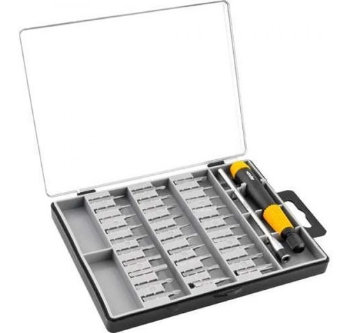 Jogo de bits eponteiras de precisão com 32 peças encaixe sextavado 4mm VONDER