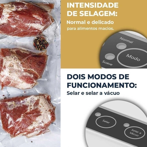 Seladora a Vácuo BSV01 127v Britânia Seladora a Vácuo BSV01 127v Britânia