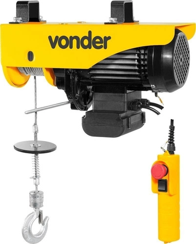 Guincho elétrico para 0,3 e 0,6 tonelada GEV600 220V VONDER