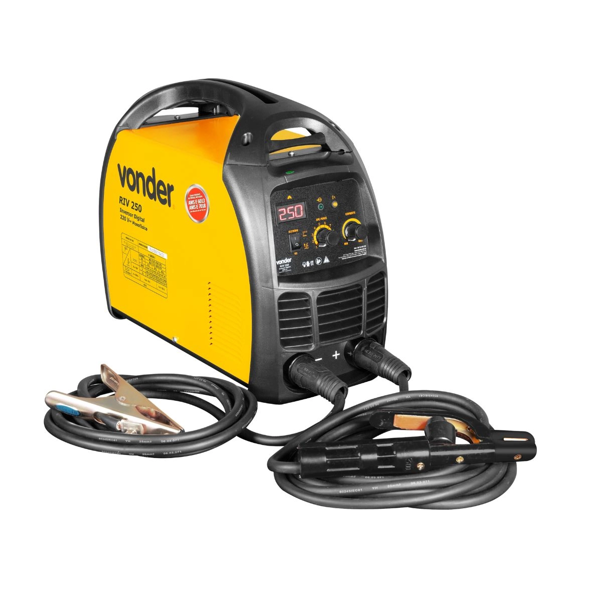 Maquina Inversora Solda RIV250 220v Vonder