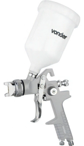 Pistola para pintura com caneca plástica PGV600 VONDER 