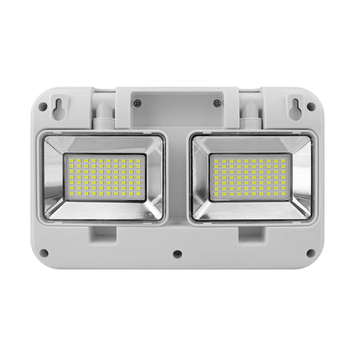 Kit 2 Luminaria Emergencia 3000L 18W 6.500K Bivolt Blumenau 