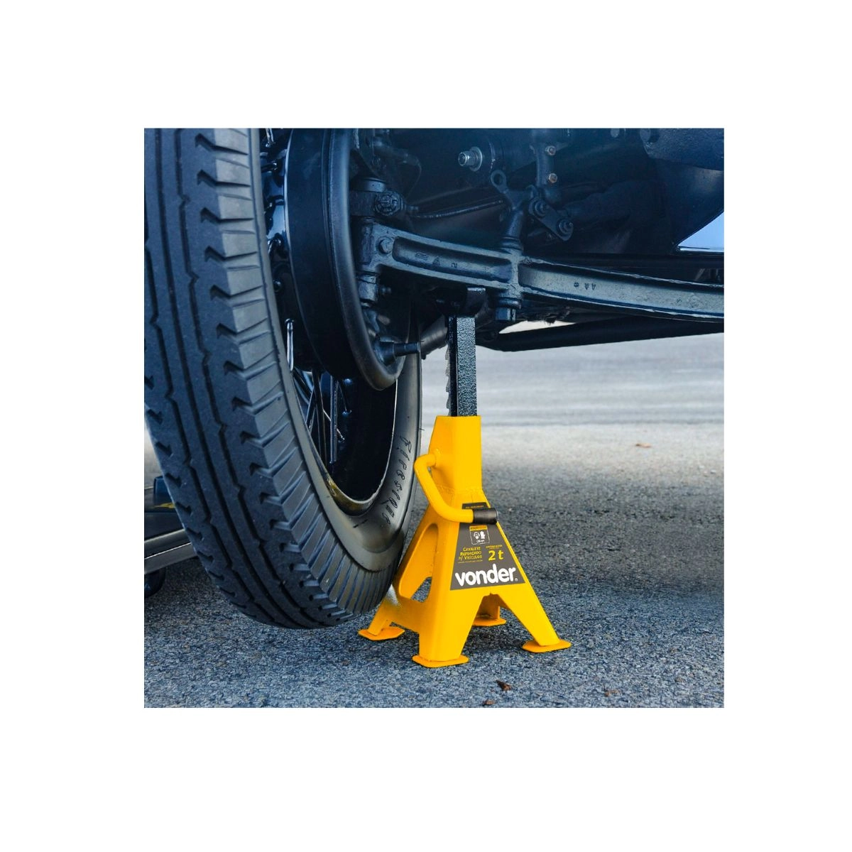 Cavalete para veículos 2 toneladas (2,0 tf) VONDER 