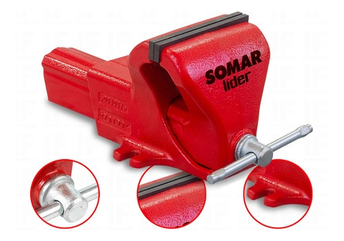 Torno de Bancada Lider Manual N6 Ferro Fundido Nodular SCHULZ