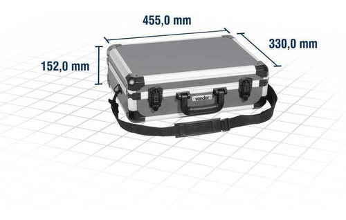 Maleta Para Ferramentas Profissional Vonder Plus Mfv314