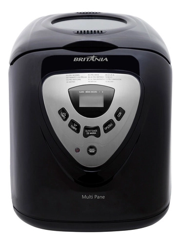 Panificadora Britânia Multipane Preto Panificadora Britânia Multipane Preto