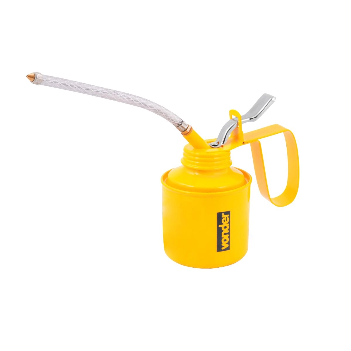 Almotolia metálica 500 ml extensão flexível VONDER 