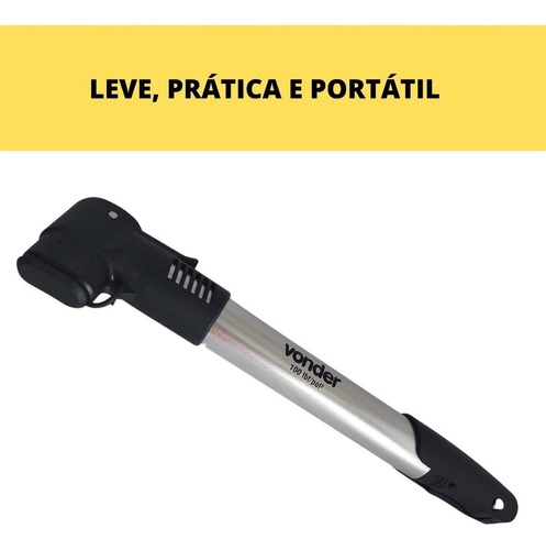Bomba de ar portátil para bicicleta VONDER Bomba de ar portátil para bicicleta VONDER