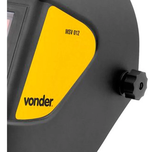 Máscara para solda com escurecimento automático tonalidade 12 MSV012 VONDER Máscara para solda com escurecimento automático tonalidade 12 MSV012 VONDER