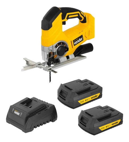 Kit Vonder - 01Serra Tico Tico 18V ITTV1824 + 02 Bateria 2Ah IBV1802 + 01 Carregador ICBV1805