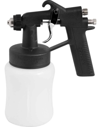 Pistola para pintura com caneca plástica ar direto PPV90 VONDER Pistola para pintura com caneca plástica ar direto PPV90 VONDER