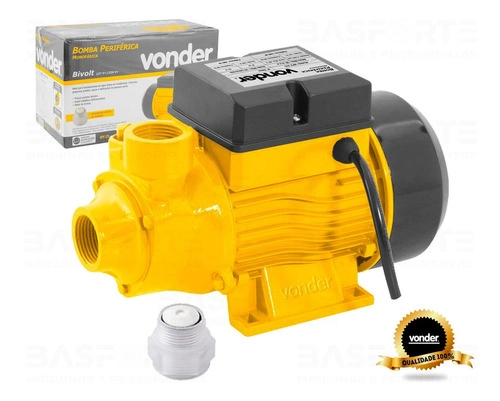 Bomba Periférica / Motobomba 1/2 Cv Bivolt BPV375 Vonder Bomba Periférica / Motobomba 1/2 Cv Bivolt BPV375 Vonder