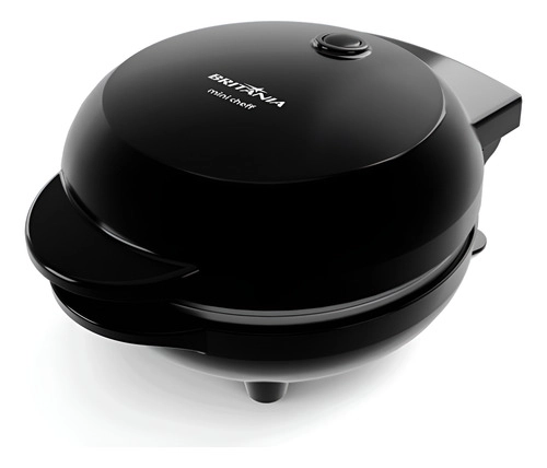 Mini Waffle Maker BWM01A Chapas Antiaderentes 127v Britânia Mini Waffle Maker BWM01A Chapas Antiaderentes 127v Britânia