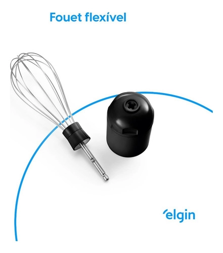 Mixer Turbo Chef 3 EM 1 200w Elgin Cor Preto Mixer Turbo Chef 3 EM 1 200w Elgin Cor Preto