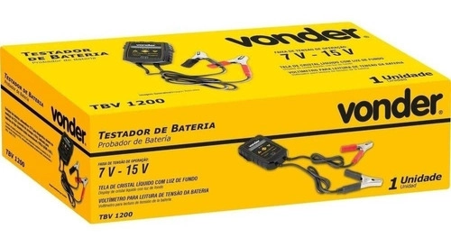Testador de Bateria TBV1200 - Vonder