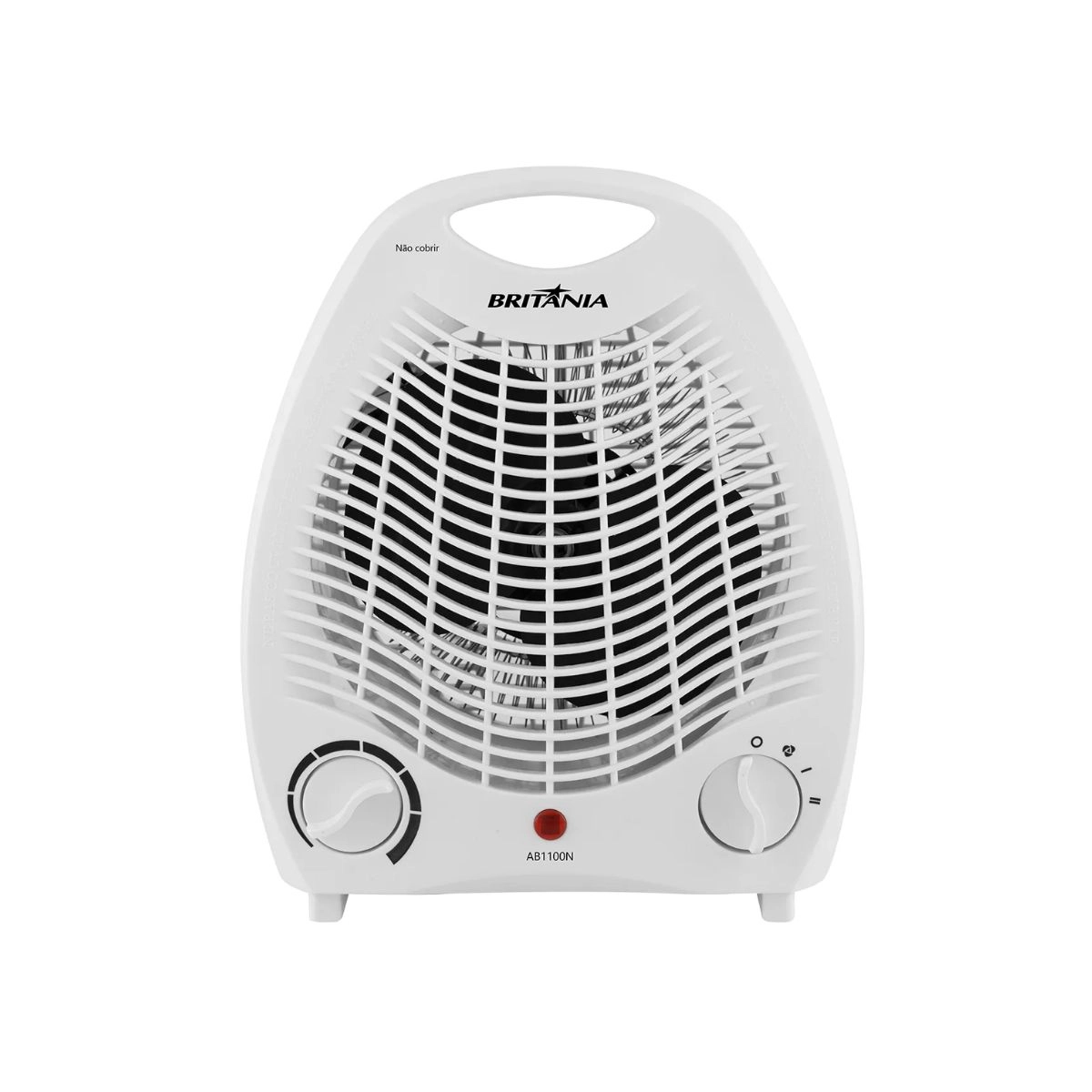 Aquecedor e Ventilador 2 em 1 Branco AB1100N 110V Britânia