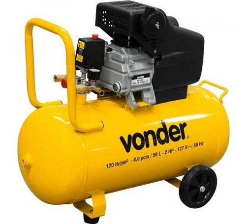Motocompressor de ar 8,0 pcm 50 litros 110V MCV50 VONDER