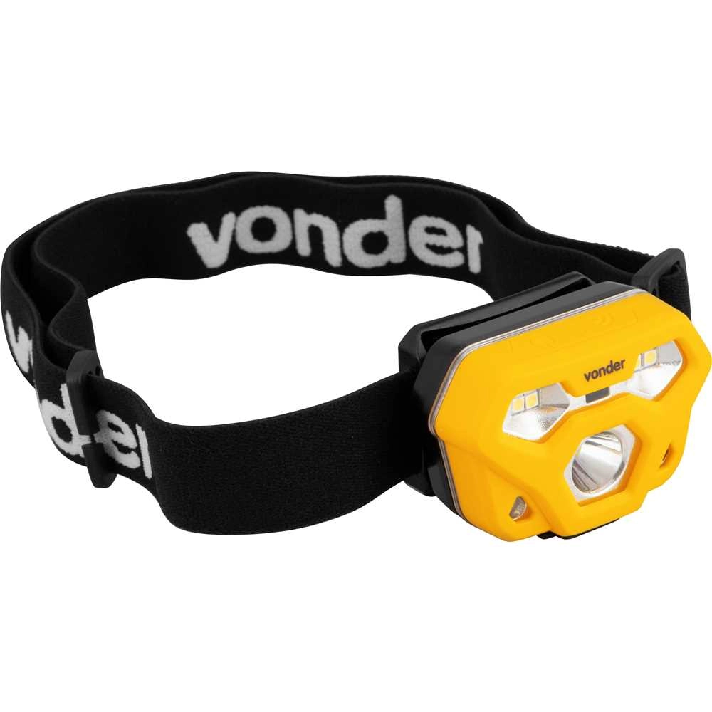 Lanterna para cabeça recarregável LED SMD LCV400 Vonder