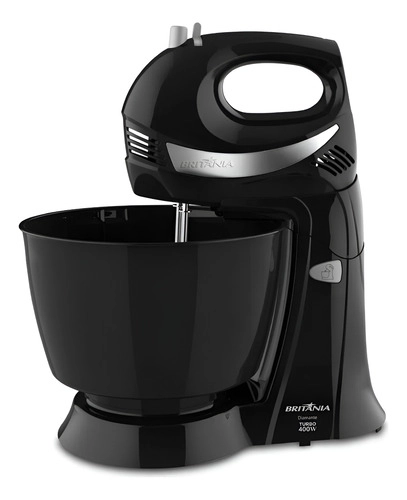 Batedeira Diamante 4,3L Inox Turbo Duo 550W Britânia Batedeira Diamante 4,3L Inox Turbo Duo 550W Britânia
