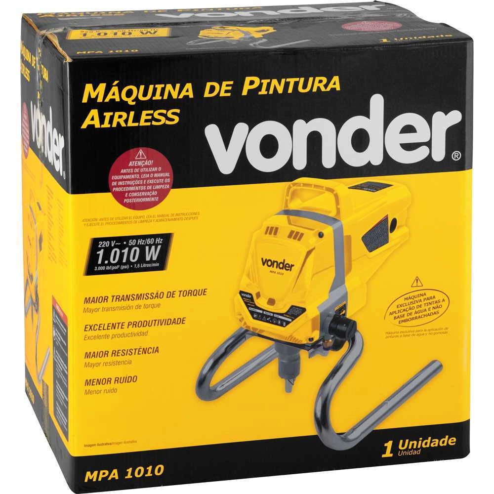 Maquina De Pintura Airless MPA1010 Vonder Maquina De Pintura Airless MPA1010 Vonder