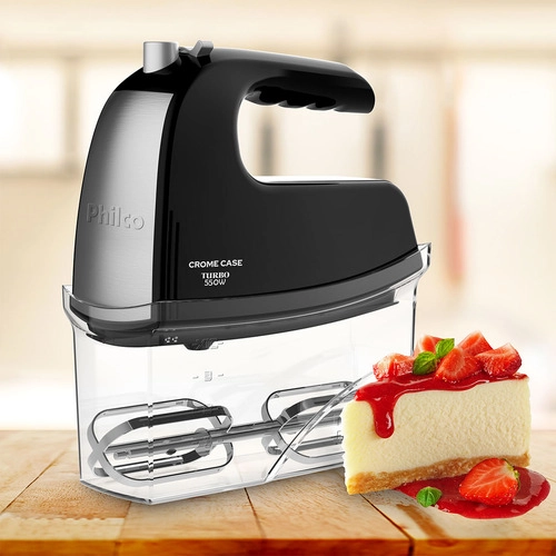 Batedeira PBT450P Crome Case 550W Philco