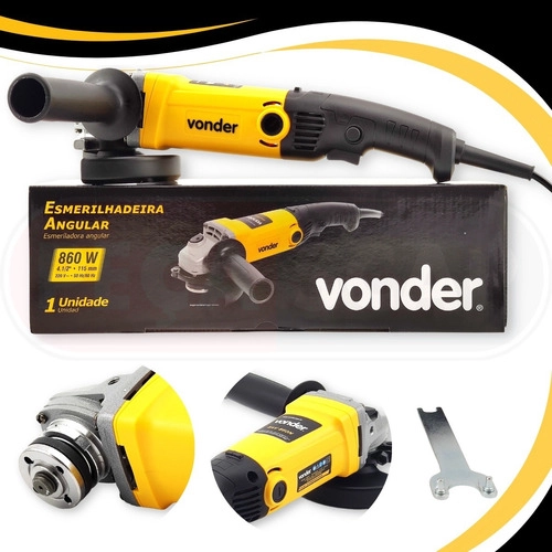Esmerilhadeira Angular 4,1/2 Vonder EAV860N