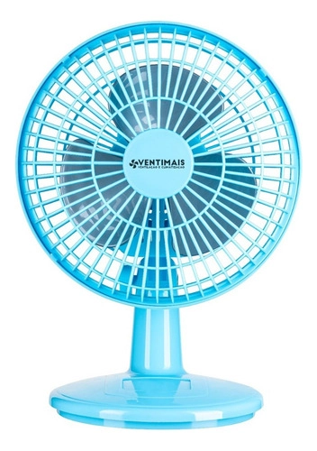 Ventilador Mini Turbo 20CM AZUL/PRATA 220v Ventimais Ventilador Mini Turbo 20CM AZUL/PRATA 220v Ventimais