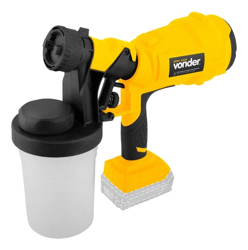 Pistola p/ pintura 18v S/Bateria/Carregador IPPV1826 VONDER 