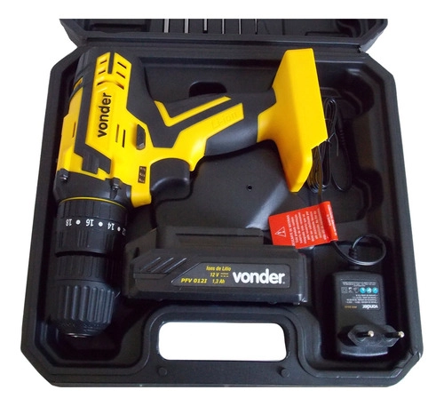 Parafusadeira/Furadeira c/ Impacto Vonder PFV012I Bivolt