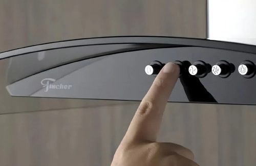 Coifa de Parede Fit 60 Aço Inoxidável Fischer