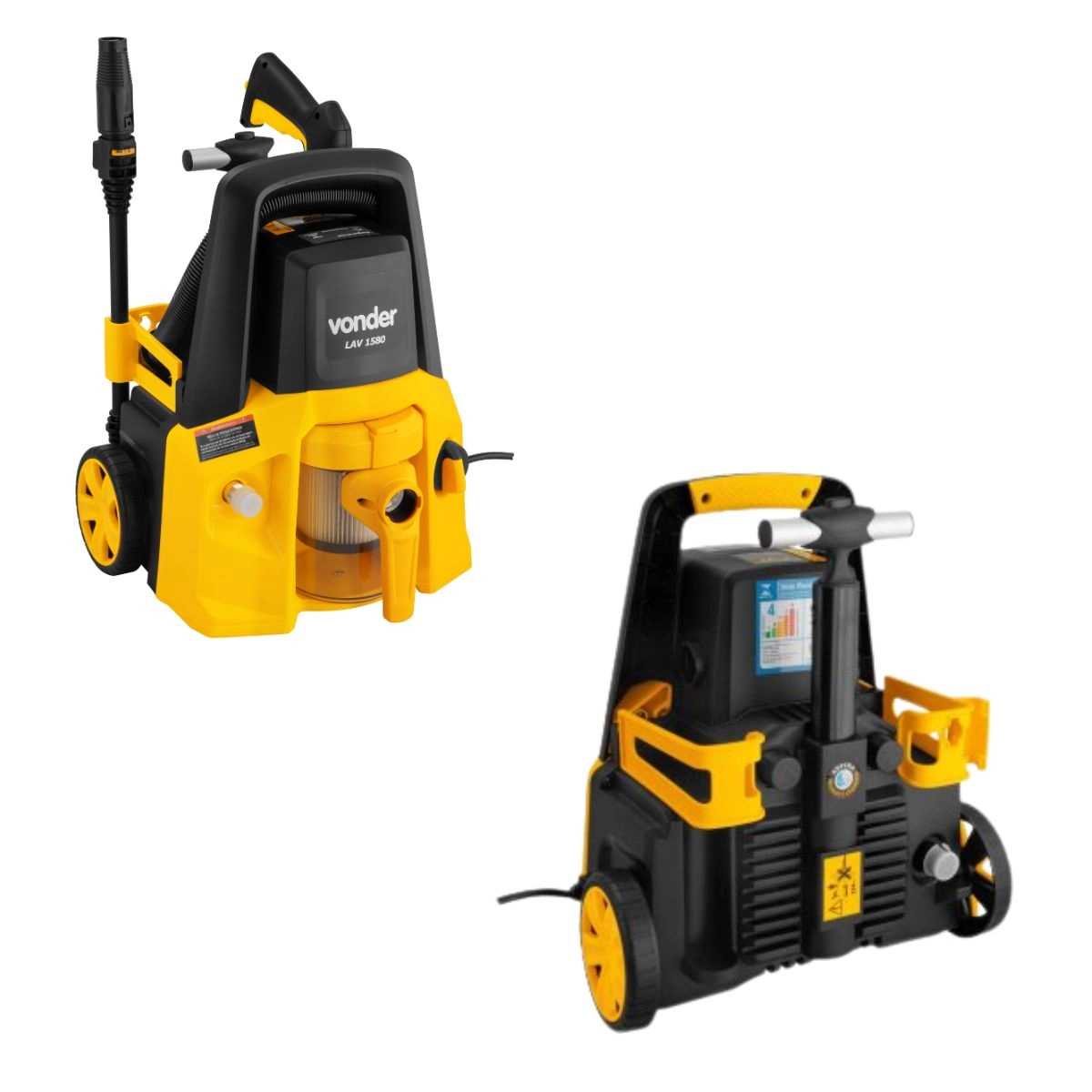 Lavadora e aspirador 2 em 1 LAV1580 VONDER