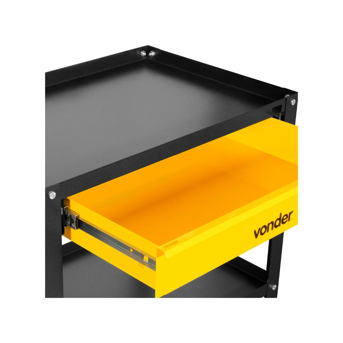 Carro para ferramentas desmontável com 1 gaveta VONDER Carro para ferramentas desmontável com 1 gaveta VONDER