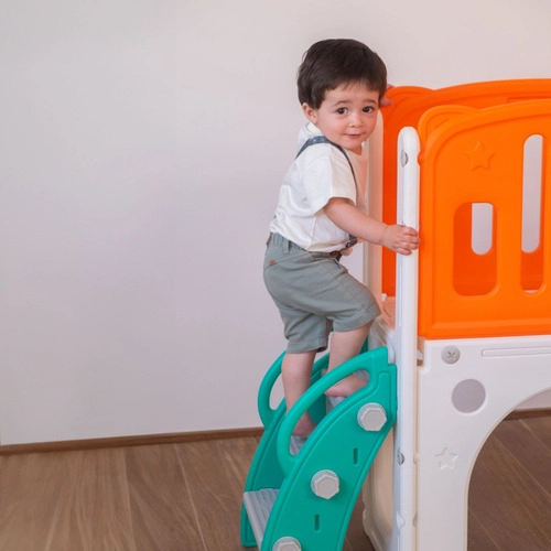 Playground Infantil  Mini Mundo 2 Torres Freso Baby Playground Infantil  Mini Mundo 2 Torres Freso Baby